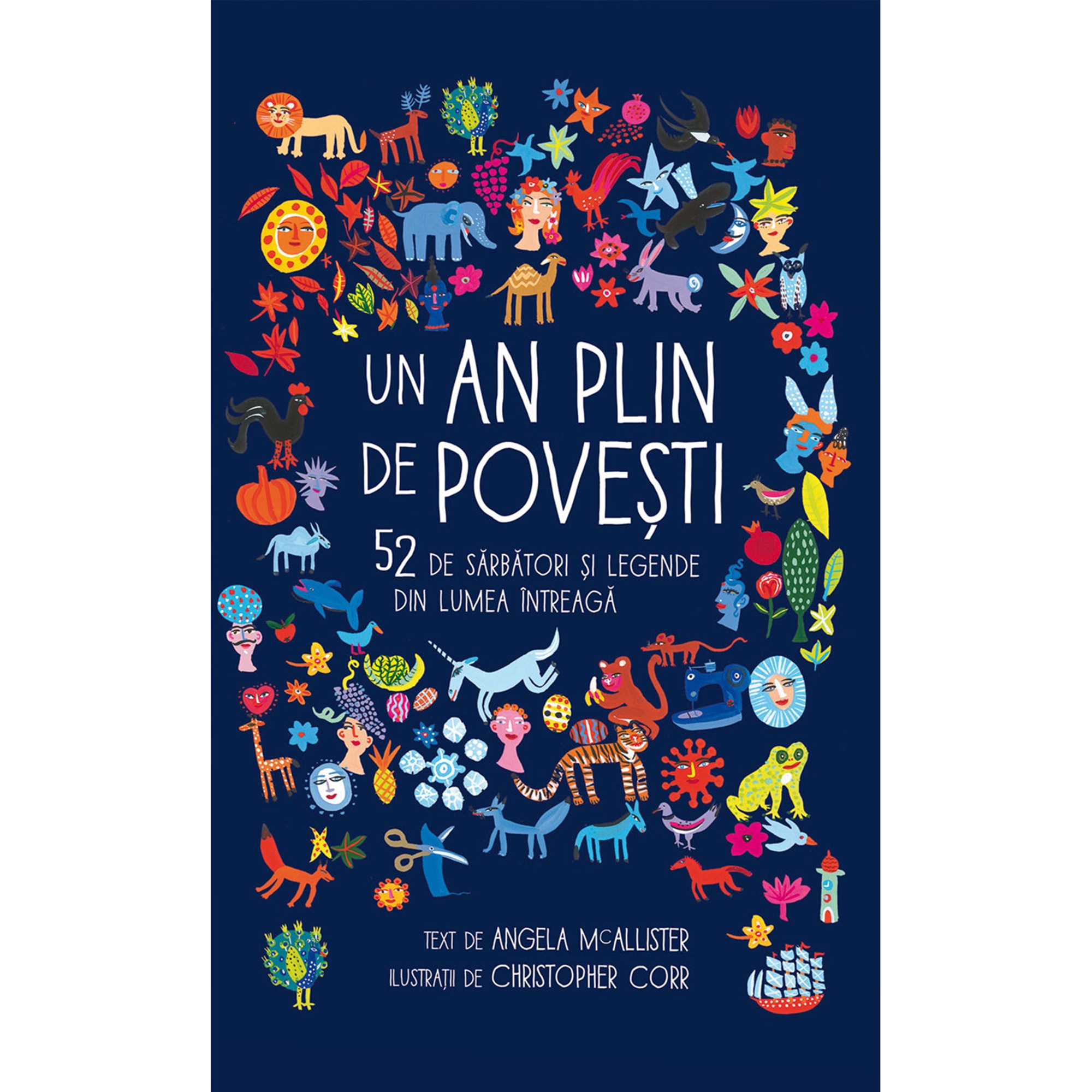 Un an plin de povesti, Angela McAllister