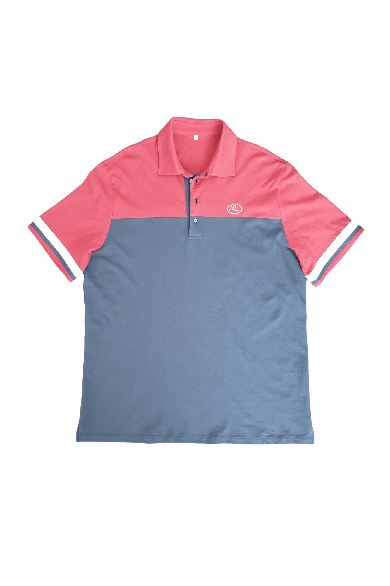 Tricou Polo Breel's 0281, Bleumarin/Grena