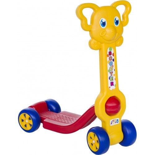 Tricicleta elefant Enhos Toys S-7414,culoare galben
