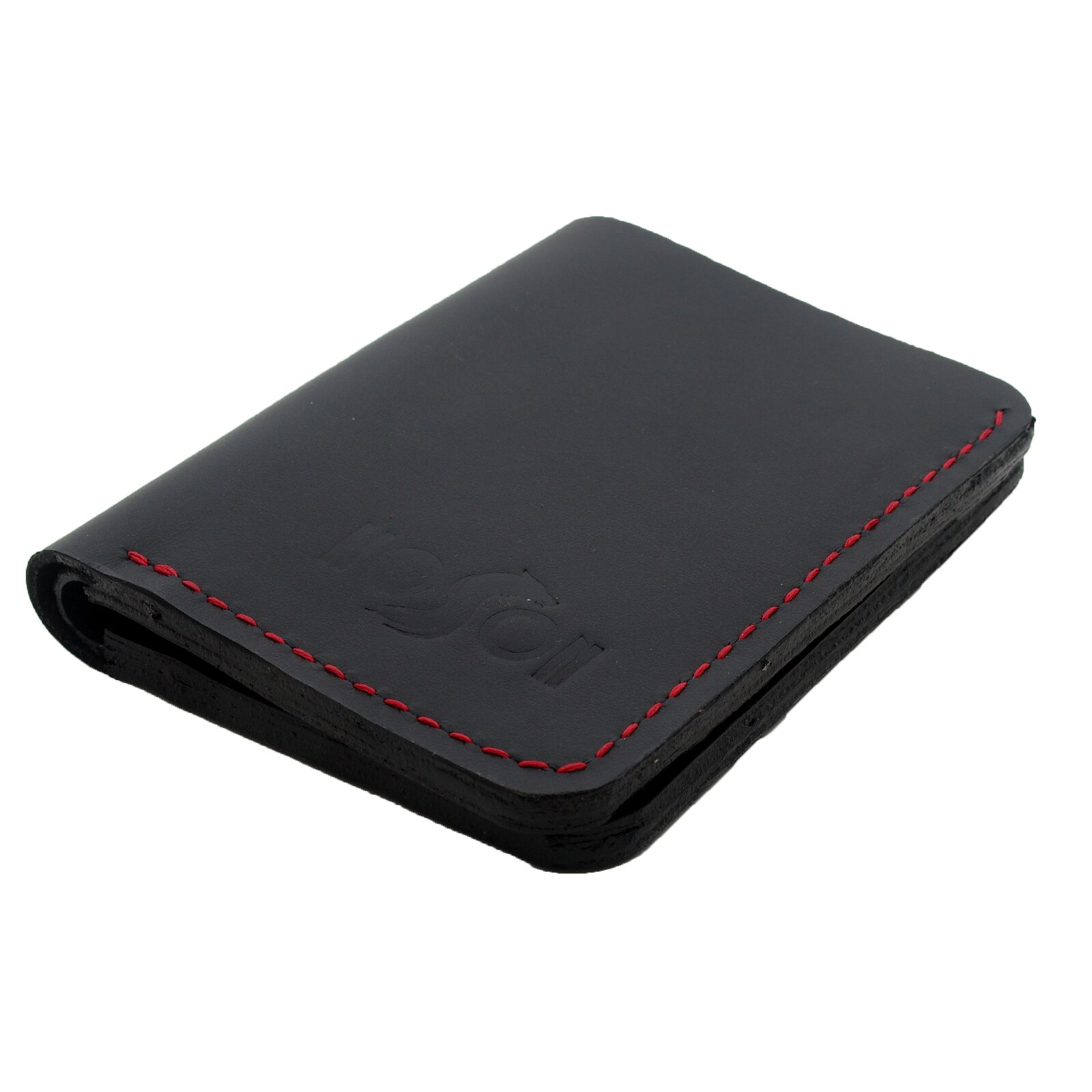 Portofel barbati din piele naturala Koson negru perfect conceput pentru CI si carduri - M42N2