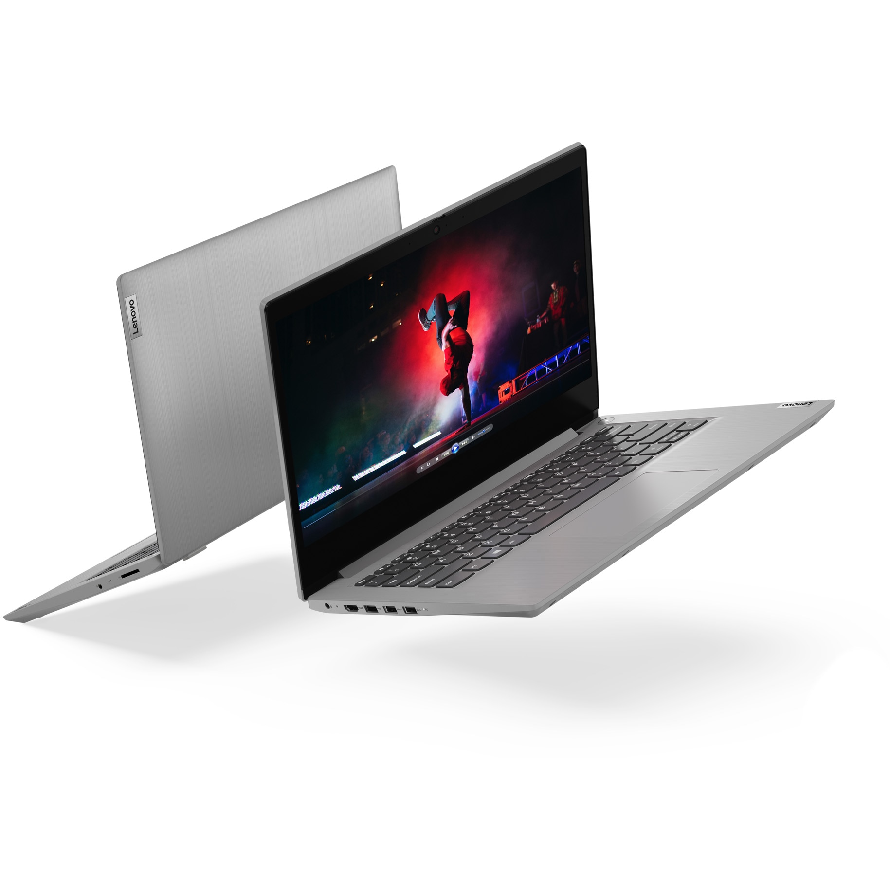 Laptop Lenovo IdeaPad 3 14ADA05 cu procesor AMD Ryzen 5 3500U, 14", Full HD, 8GB, 512GB SSD, AMD Radeon Vega 8 Graphics, Free DOS, Platinum Grey