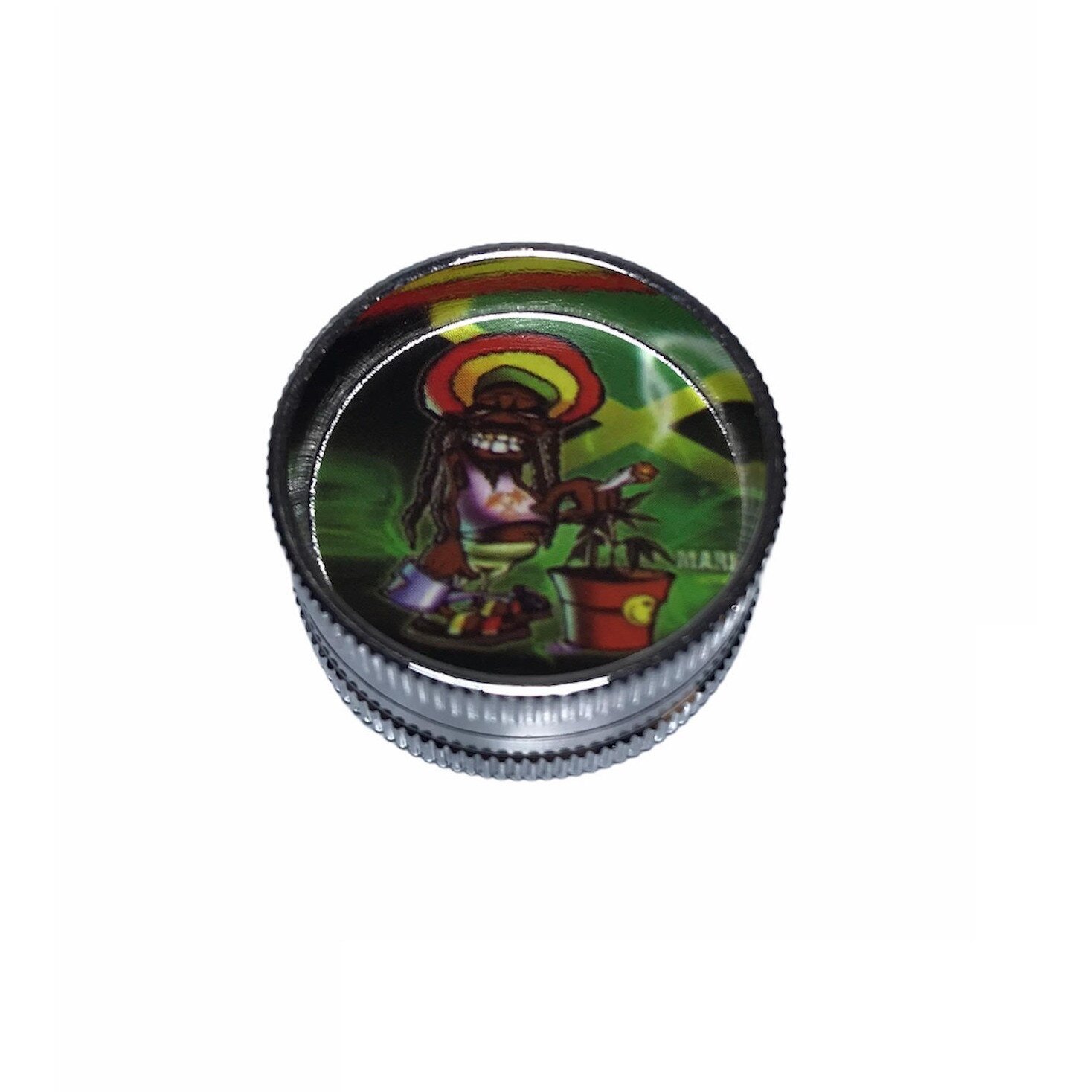 Grinder metalic Dreamliner, format din doua parti, 30 mm smoke mari