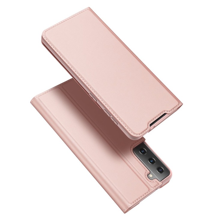 Калъф за телефон Dux Ducis Skin Pro за Samsung Galaxy S21 Ultra 5G, розов