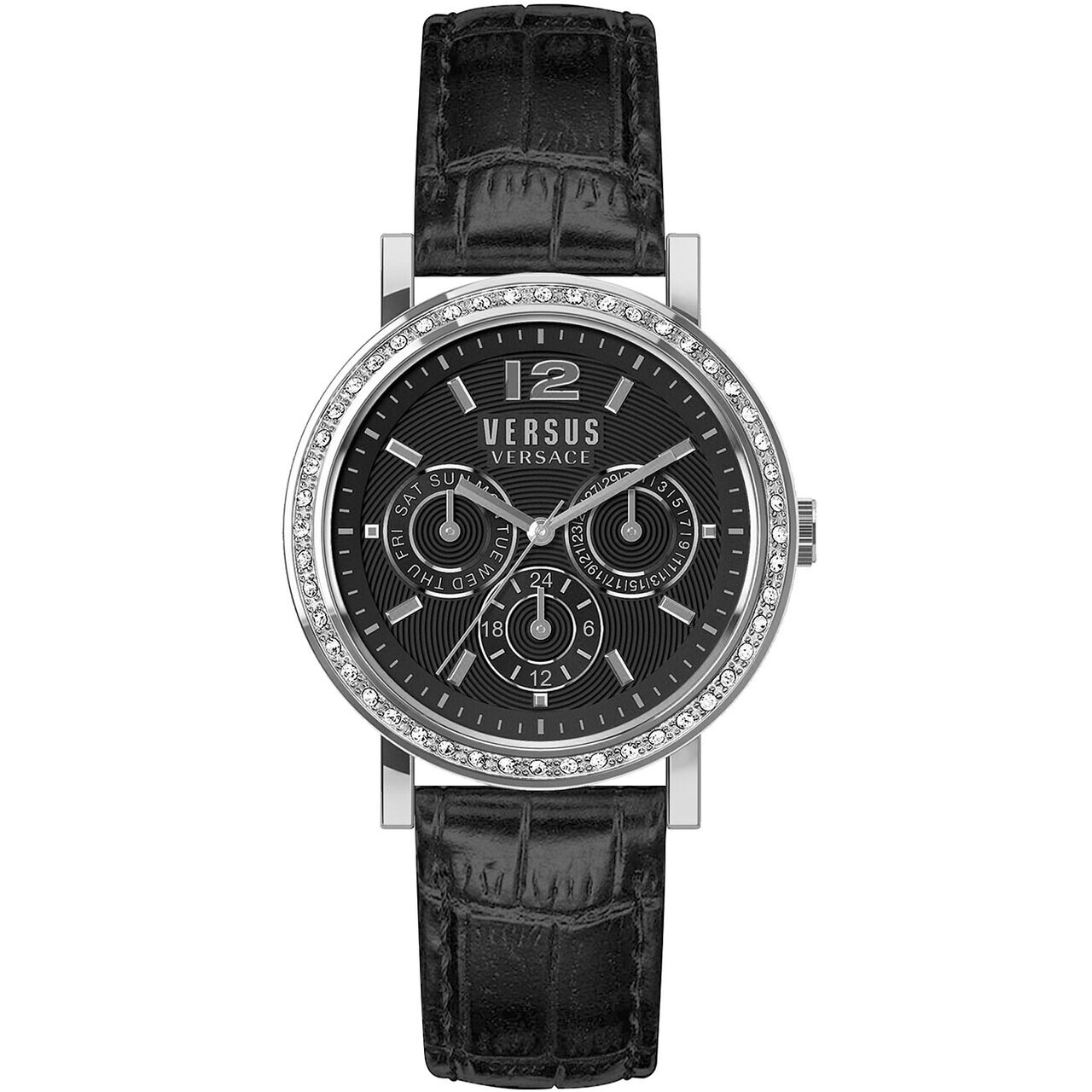 Ceas de dama Versus By Versace VSPOR2119, Quartz, 38mm, 5ATM, Argintiu