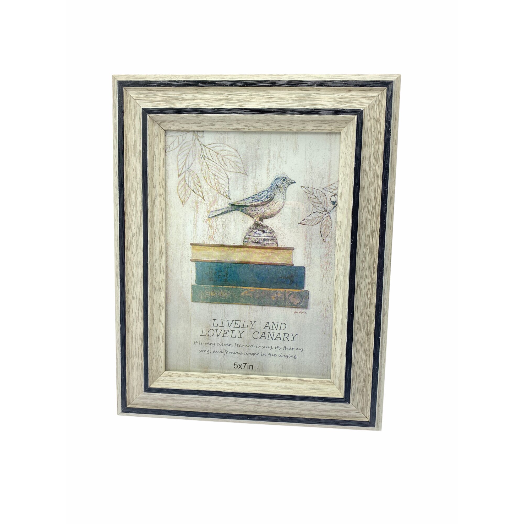 Rama foto lemn, Atelier, model Vintage, Bej, 13x18cm