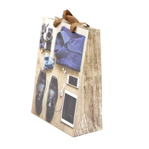 Punga cadou cartonata pentru barbati caza pelletteria MD2