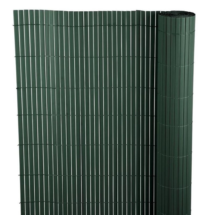 Ограда SGTT, PVC, 1.5 x 3 m, 1300 g/m 2, устойчив на UV лъчи, Зелен