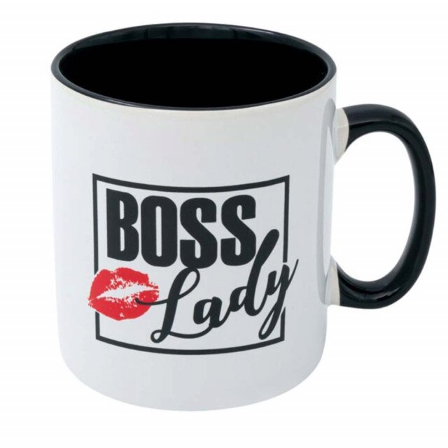 Cana uriasa ceramica BOSS Lady, 890 ml, Pufo