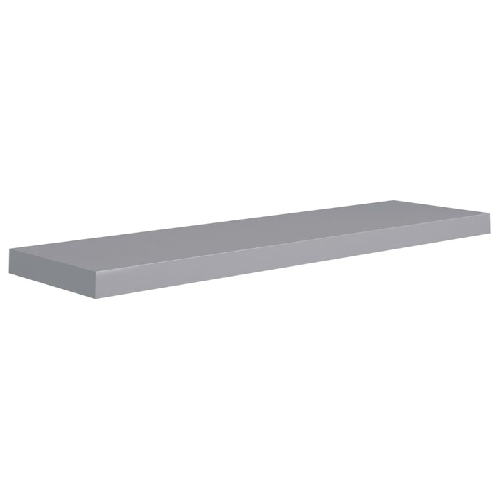 vidaXL szürke MDF lebegő fali polc 90 x 23,5 x 3,8 cm (323859)