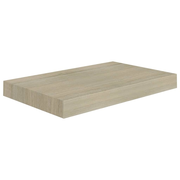 vidaXL tölgyszínű MDF lebegő fali polc 40 x 23 x 3,8 cm (323868)