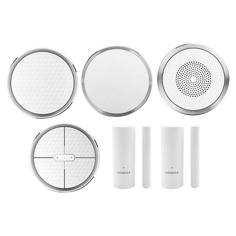 Sistem de alarma wireless Smanos K1, W-Fi, 868 MHz, RF 80 m, pet immunity