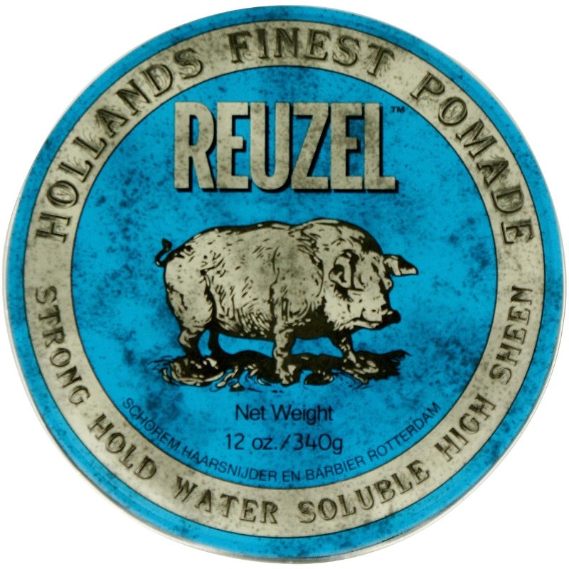 Reuzel Blue High Sheen pomada fixare puternica, luciu puternic 340 g