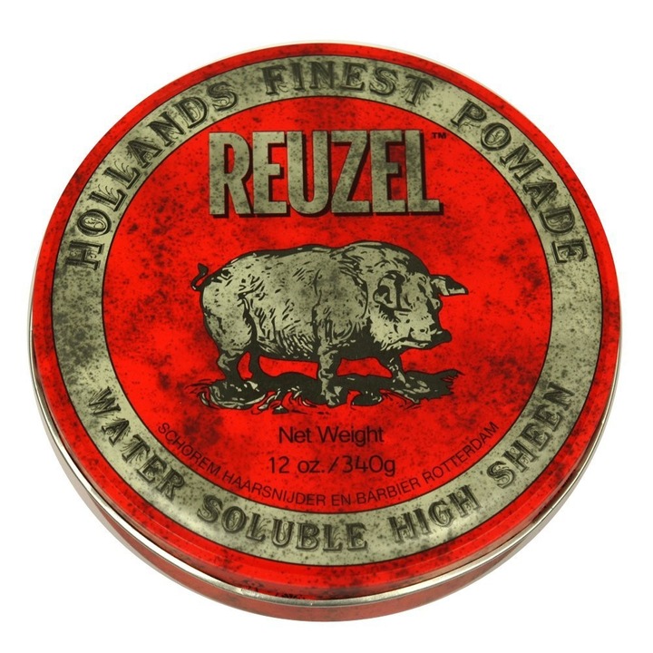 Reuzel Red High Sheen by Schorem pomada pentru fixare puternica 340 g