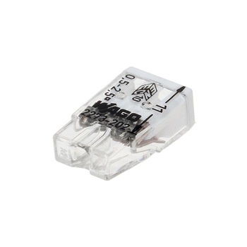 Conector de instalare 2x2.5mm 2273-202 WAGO Conector de instalare 2x2.5mm 2273-202 WAGO
