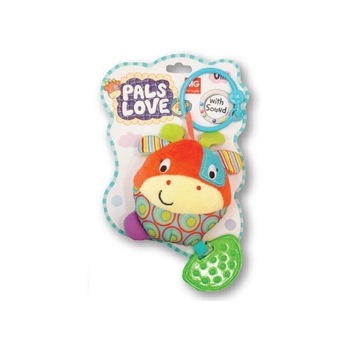 Jucarie zornaitoare Mica Girafa, MG Love to Play Jucarie zornaitoare Mica Girafa, MG Love to Play