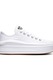Converse, Tenisi flatform de panza All Star Move, Alb, 7.5