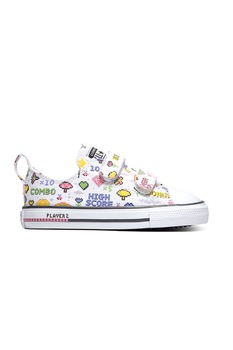 Converse, Tenisi de panza cu velcro Chuck Taylor All Star Converse, Tenisi de panza cu velcro Chuck Taylor All Star