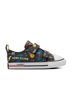 Converse, Tenisi de panza cu imprimeu Chuck Taylor All Star Converse, Tenisi de panza cu imprimeu Chuck Taylor All Star