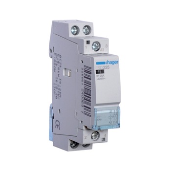 Contactor 25A, 2ND, Ub=24V, Hager ESD225 Contactor 25A, 2ND, Ub=24V, Hager ESD225