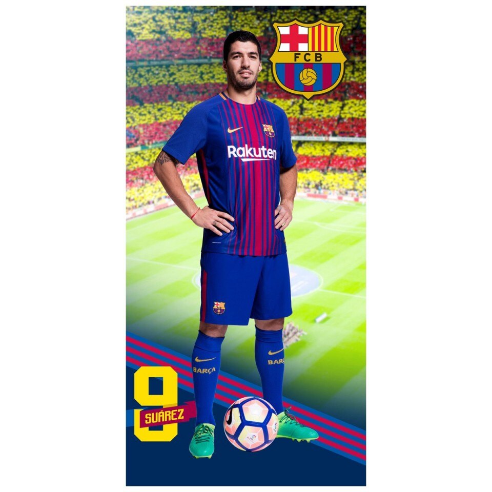 Prosop Luis Suarez FC Barcelona, Carbotex, 140x70 cm