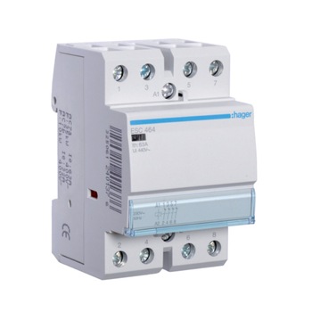 Contactor 63A, 4NI, 230V, Hager ESC464 Contactor 63A, 4NI, 230V, Hager ESC464
