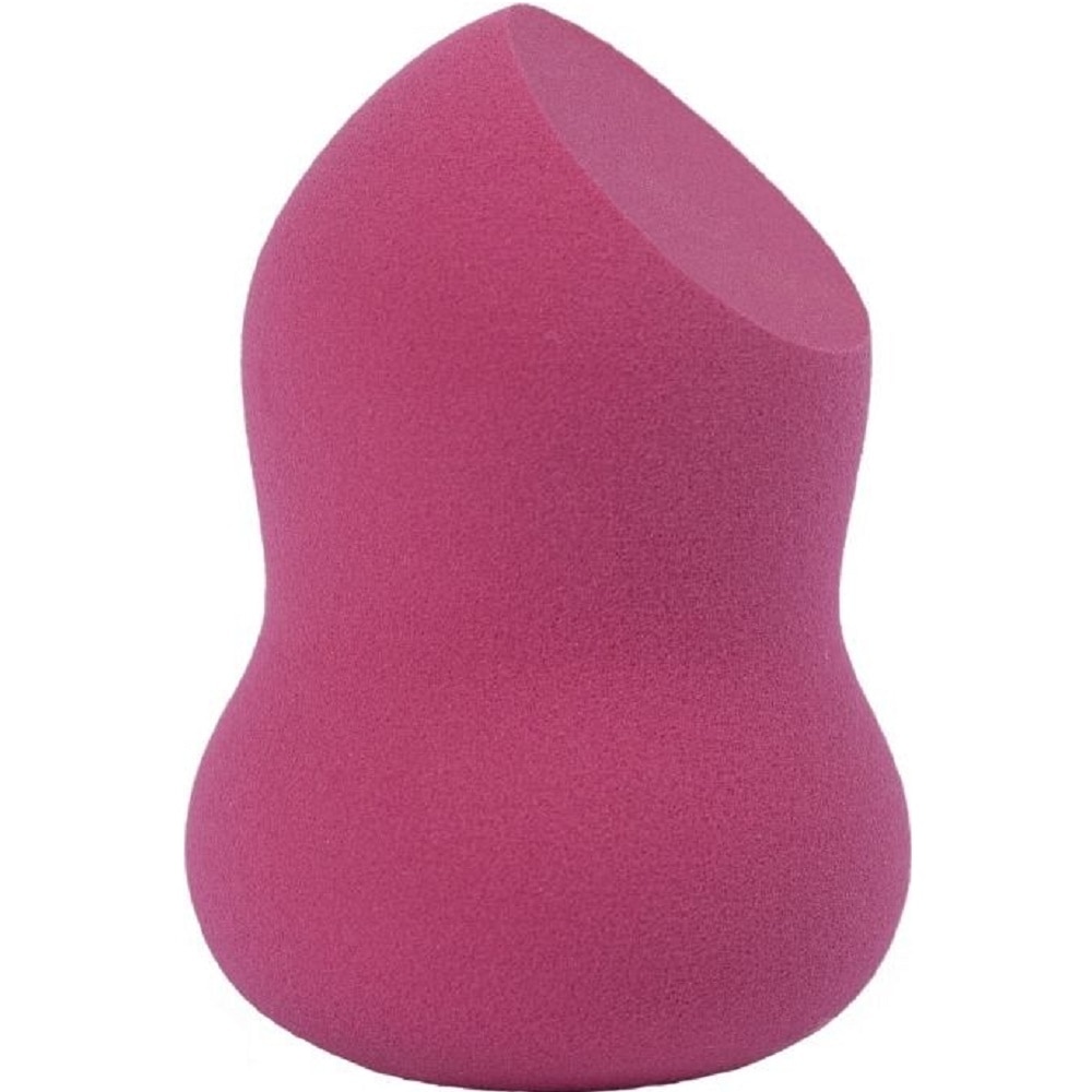 Burete blender roz pentru machiaj fara latex 5,5 cm Benecos