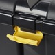 Cutie exterior/interior BoxOne cu capac, 70L, 79x39x35 cm Plastic Negru