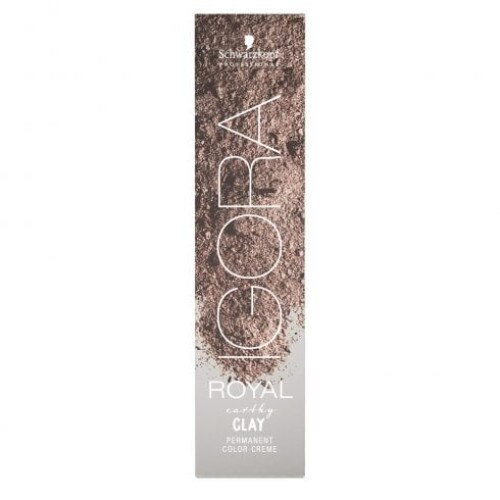 Vopsea de par permanenta cu amoniac, Schwarzkopf Professional Igora Royal Earthy Clay 5.16 60ml