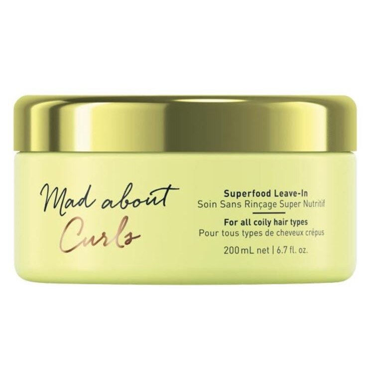 Tratament nutritiv, Schwarzkopf Professional Mad About Curls Superfood Leave-in, 200 ml