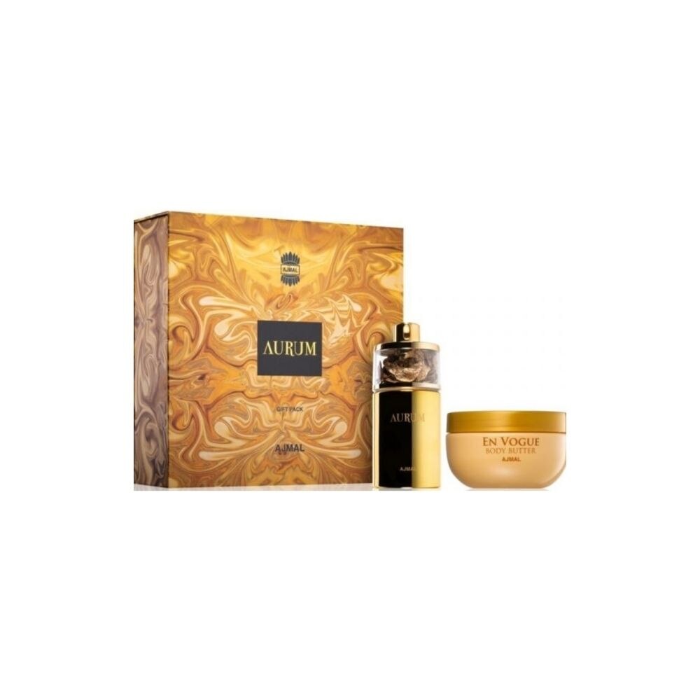 Apa de parfum, Aurum Ajmal, Pachet Cadou, 275 ml