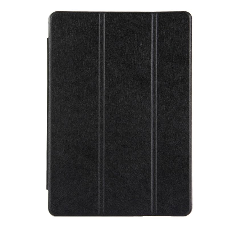 Husa Tableta Lemontti Huawei Flip Leather Case Silk Texture compatibila cu Huawei T3 9.6 inch, Black