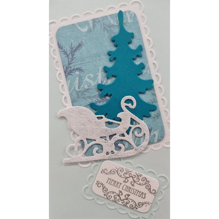 Картичка шейна и елха