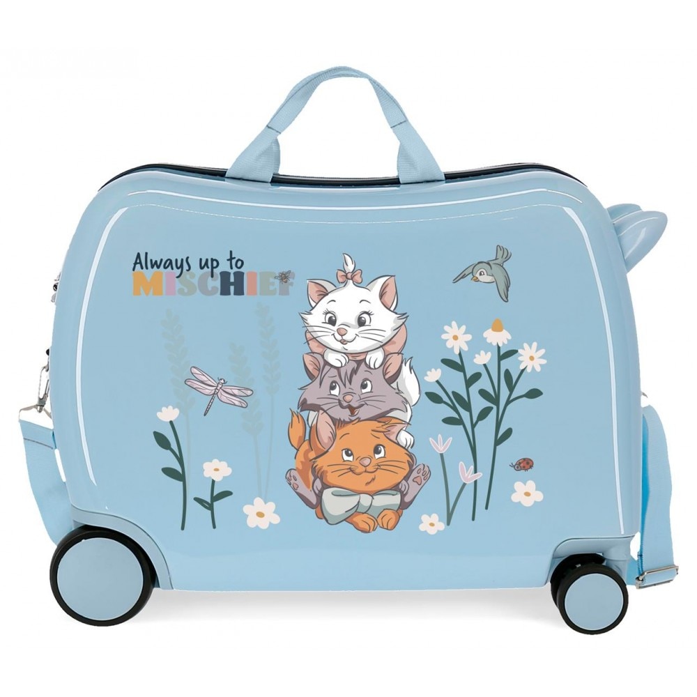 Valiza calatorie ABS 50 cm Before the Bloom Cat