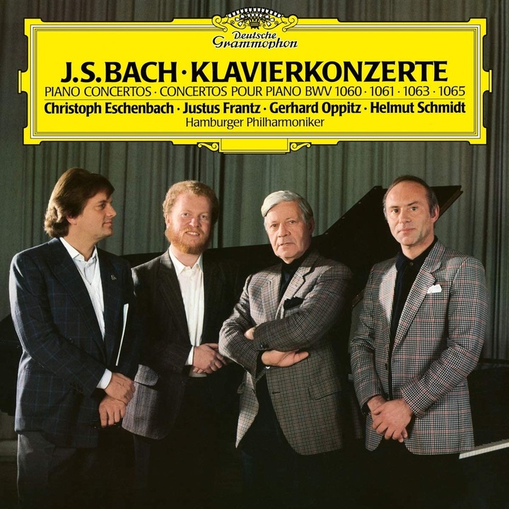 Christoph EschenbachJustus FrantzGerhard OppitzHelmut Schmidt - J.S. Bach: Klavierkonzerte - Vinyl - Vinyl