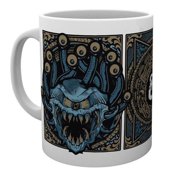 Cana Dungeons and Dragons Beholder, Ceramica, 300 ml, Multicolor