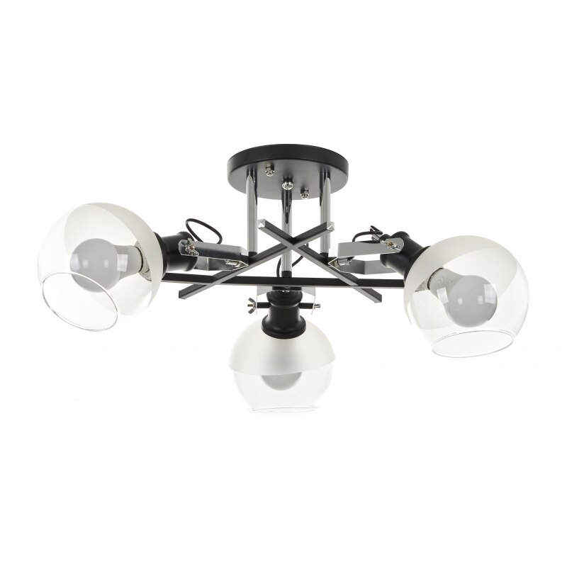 Lustra Virgil, negru, 3xe27, 2279/3