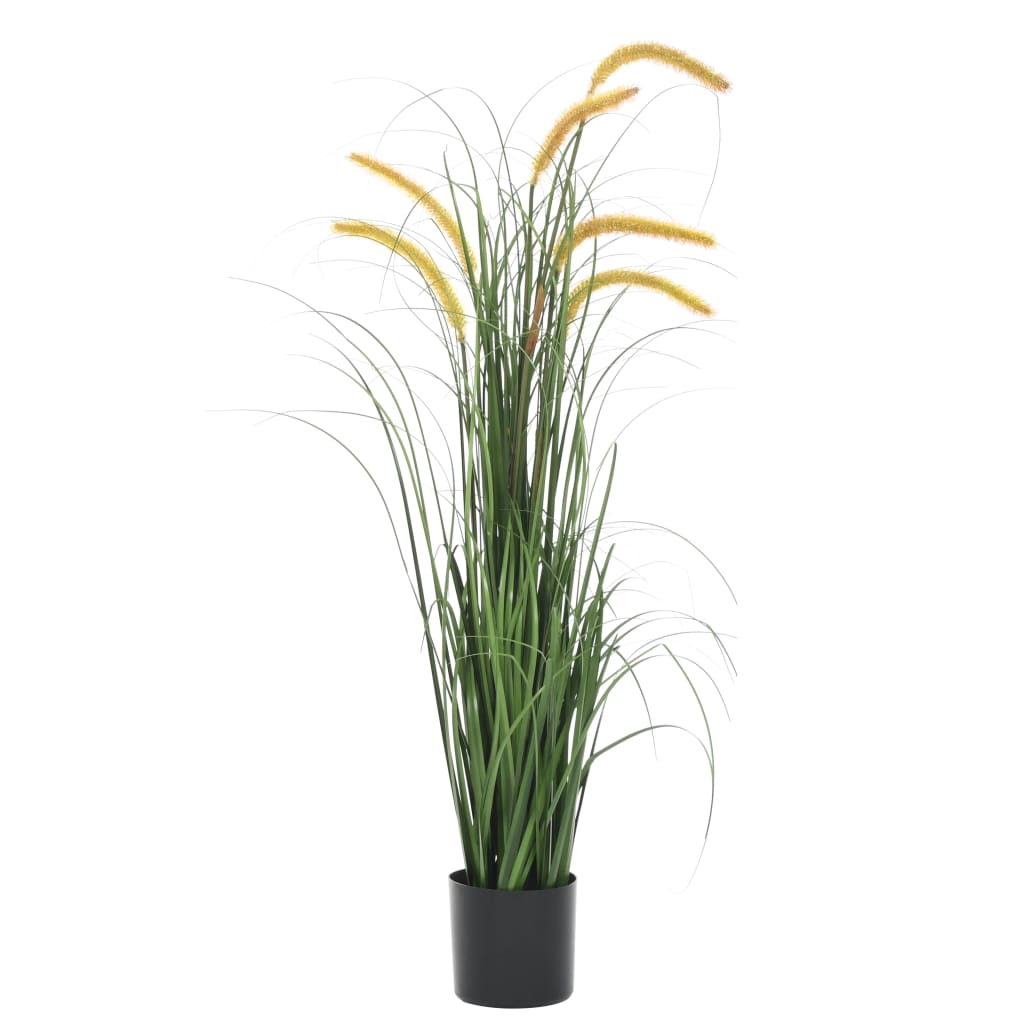 Planta artificiala in ghiveci, vidaXL, Plastic, 110 cm, Verde