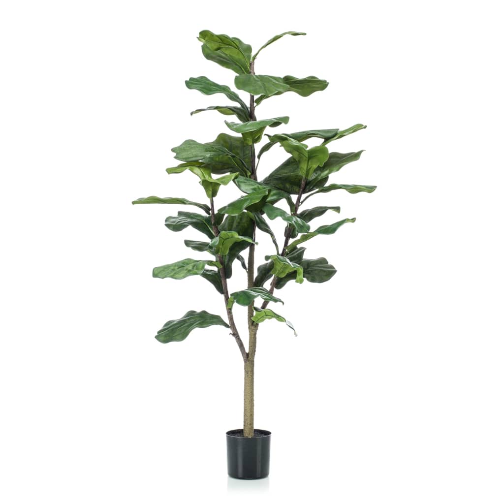Planta artificiala in ghiveci Emerald, Polietilena, 120 cm, Verde