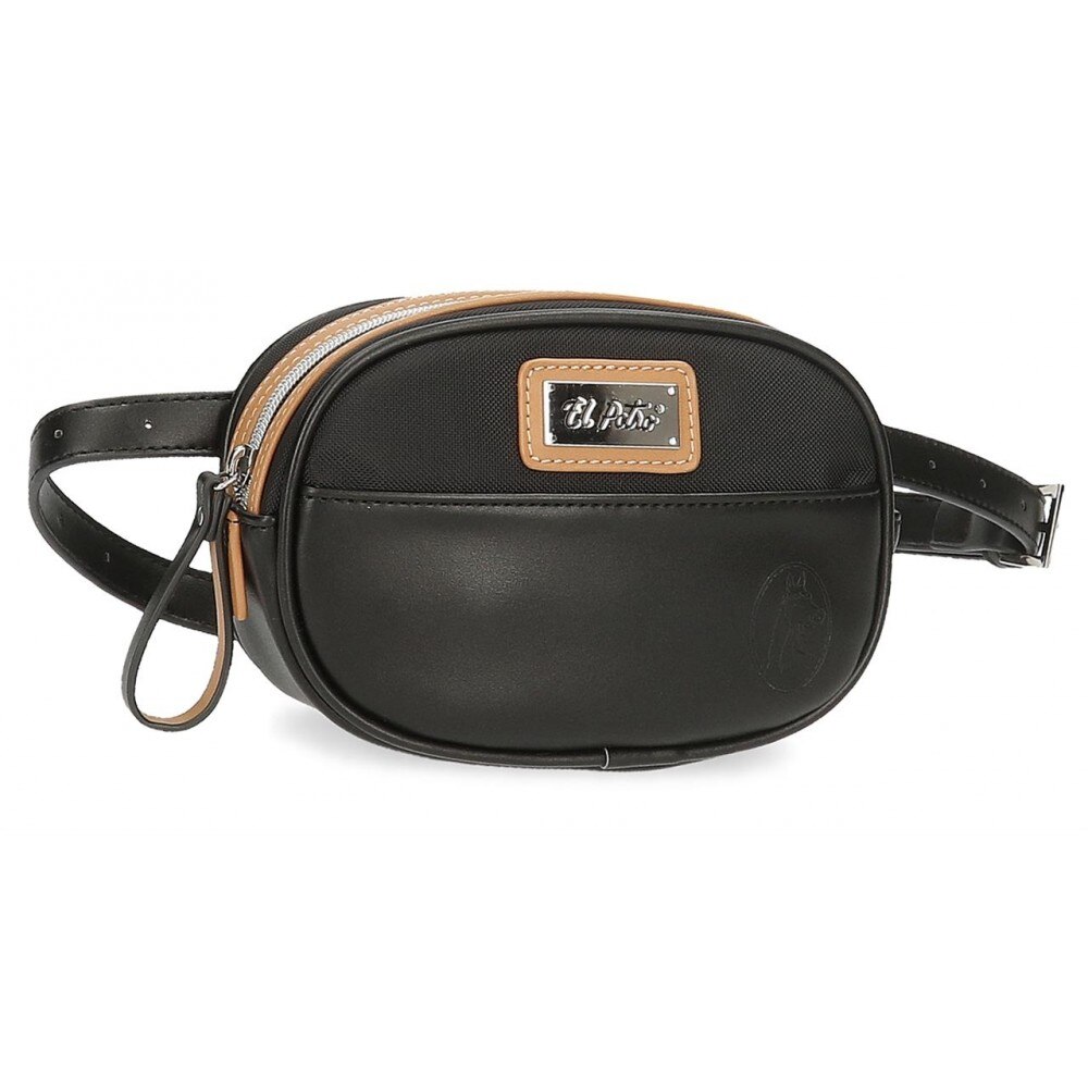 Borseta talie El Potro Chic, neagra