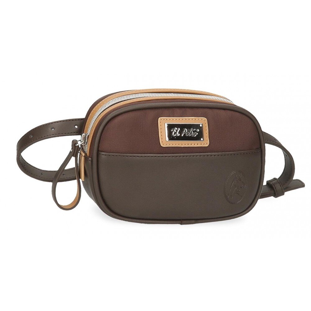 Borseta talie El Potro Chic, maro