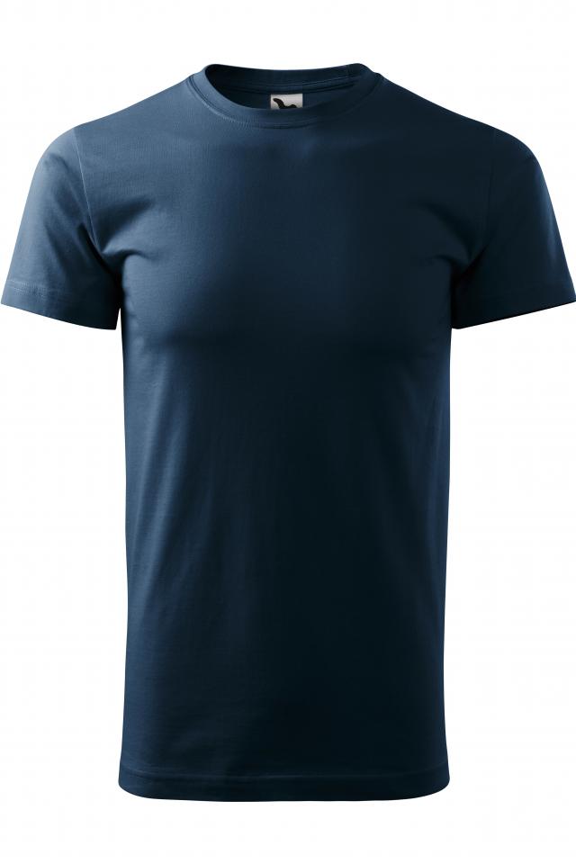 Tricou unisex Heavy New, Albastru marin