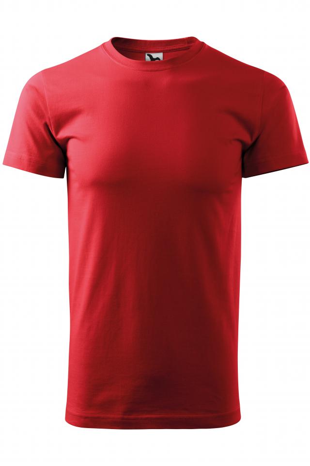 Tricou unisex Heavy New, Rosu