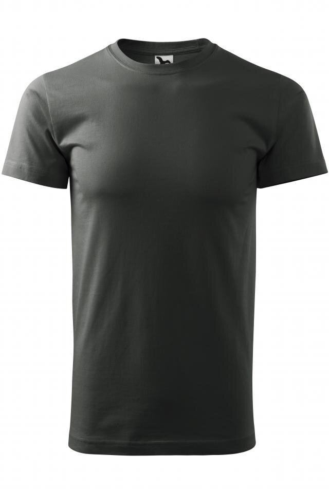 Tricou unisex Heavy New, Gri ardezie