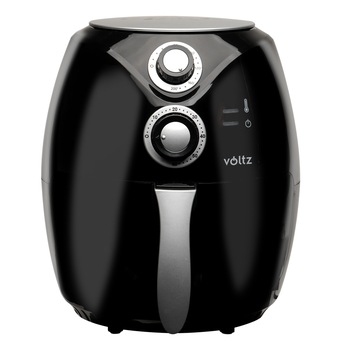 Friteuza cu aer cald Air Fryer Voltz V51980C, 1600W, 2.6L, 80°C~200°C, Temporizator, Negru Friteuza cu aer cald Air Fryer Voltz V51980C, 1600W, 2.6L, 80°C~200°C, Temporizator, Negru