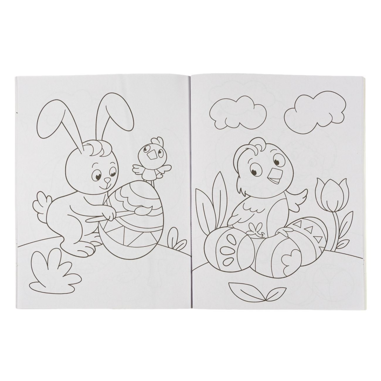 Father amount Bud Set carte pentru desenat cu 12 creioane colorate de Paste, DecorCasa, 6 cm  - eMAG.ro