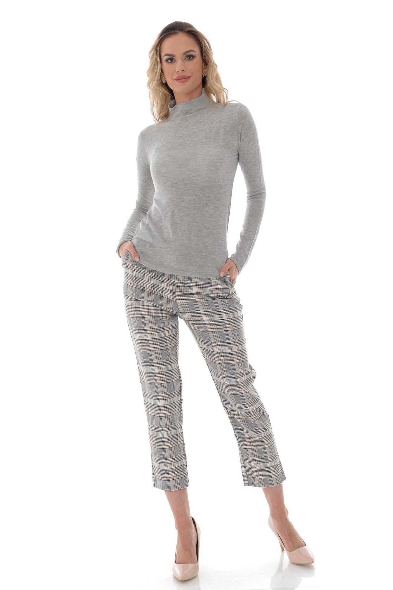 Pulover de dama, finut, ROH, cu guler inalt - BR2403