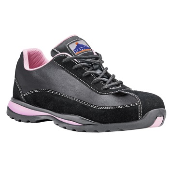 Pantofi de Dama Steelite S1P HRO, Negru/Roz, 40 Pantofi de Dama Steelite S1P HRO, Negru/Roz, 40