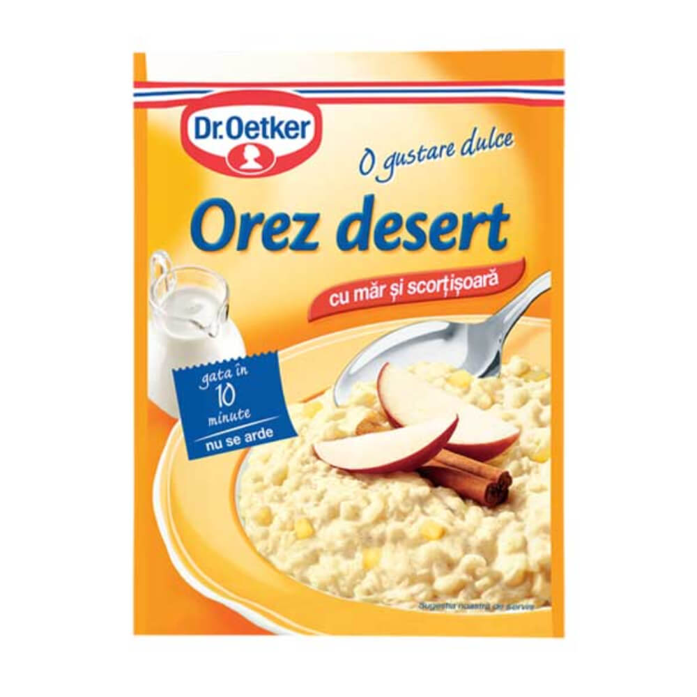 Orez Desert cu Mar si Scortisoara DR. OETKER, 124 g