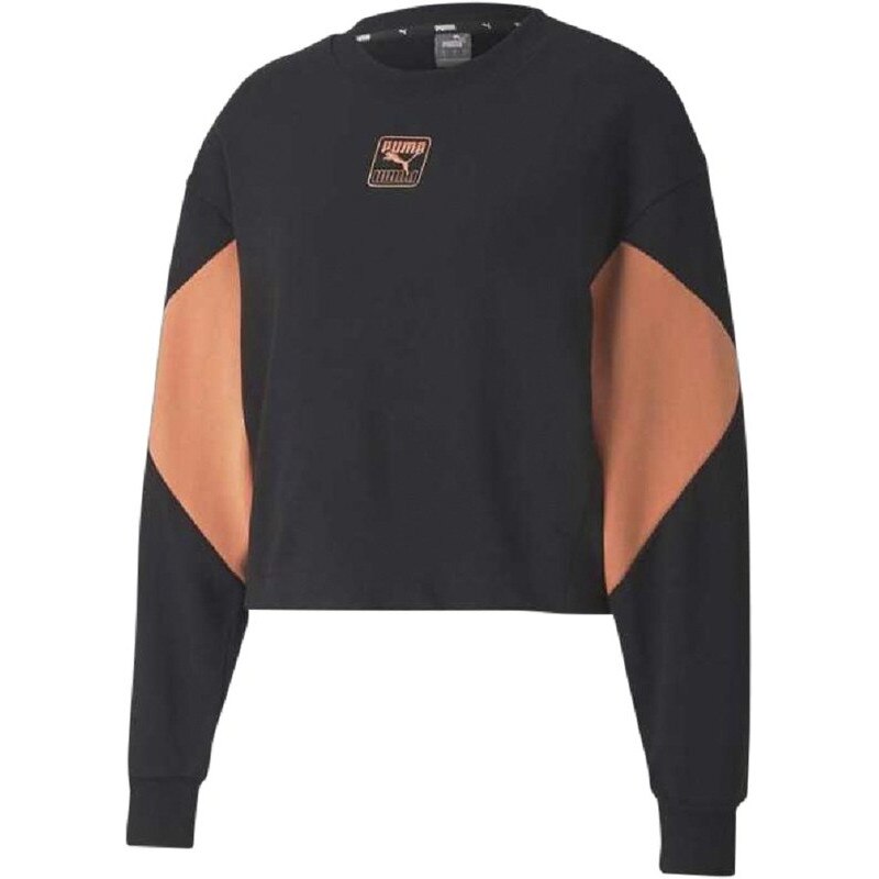 Bluza Puma Rebel Crew Sweat 583559 51 pentru femei, Negru, Marime S