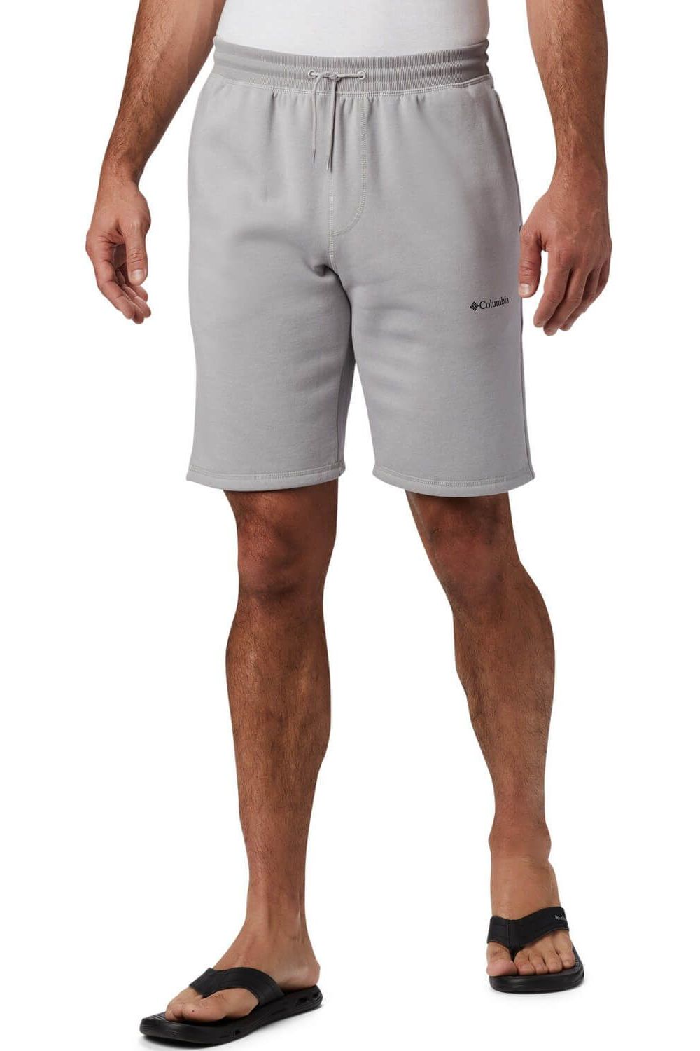 Pantaloni scurti, Columbia M Columbia Logo Fleece Short, Gri, 2XL
